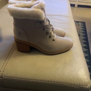 Tan timberland boots